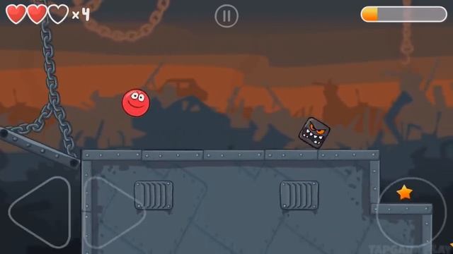 Red Ball 4 - Gameplay Walkthrough Part 7 - All Levels (iOS, Android) смотреть онлайн