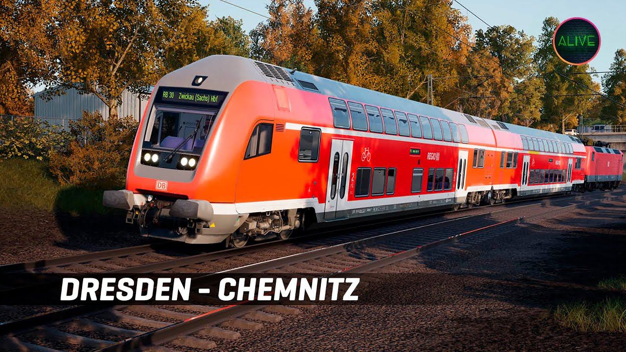 TSW 2 - Tharandter Rampe: Dresden - Chemnitz