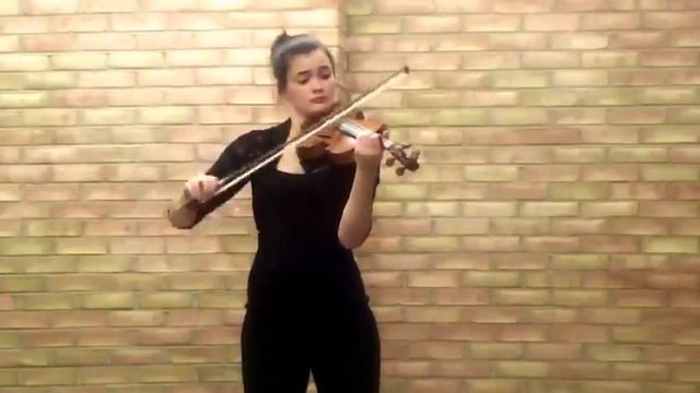 Bach Solo Violin Sonata no. 3 - Allegro Assai смотреть онлайн