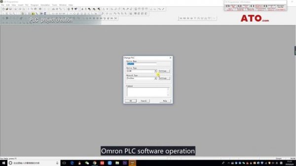 HMI and PLC programming and testing
