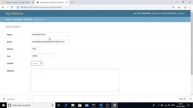 9 Create Models In Django смотреть онлайн