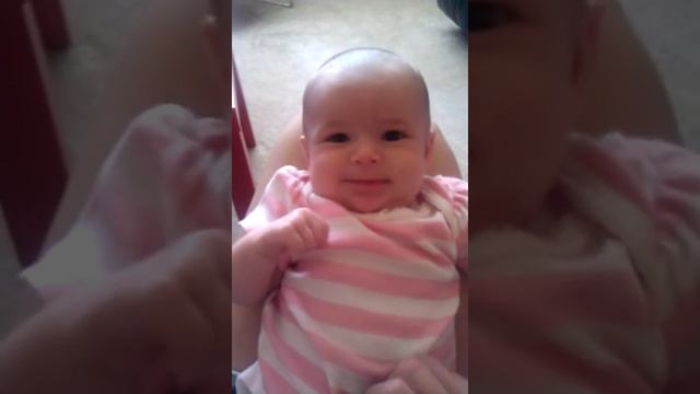 She's such a happy baby! смотреть онлайн