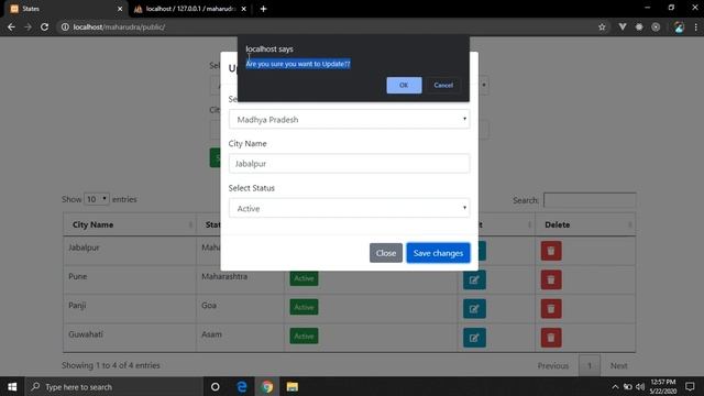 Laravel Ajax Datatables crud Operations Tutorial Introduction in hindi. смотреть онлайн