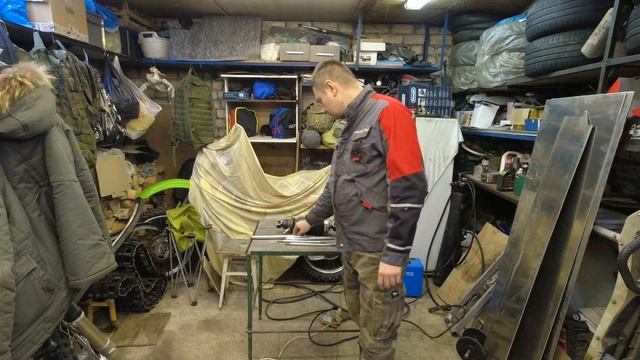 СТРОИМ СНОУБАЙК ЧАСТЬ 1. #snowbike смотреть онлайн