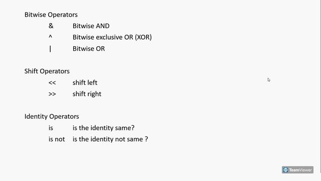 operators and punctuators in python смотреть онлайн