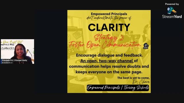 Principals PLC w / Dr Chara Topic Principal Clarity смотреть онлайн