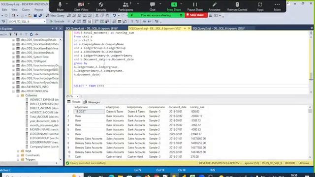 Profit and loss(automated) from tally using sql server смотреть онлайн