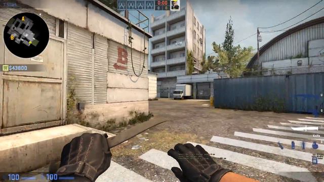 CS:GO Tips - Smoke to fake A push on cache смотреть онлайн
