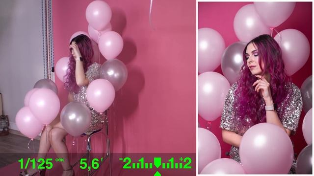 Фотосессия с шариками в студии! смотреть онлайн