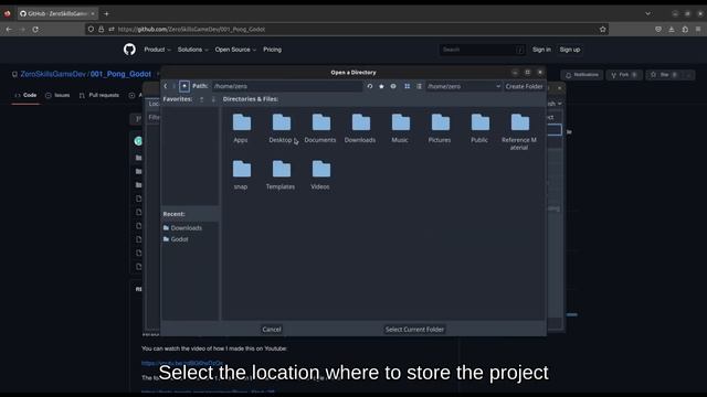 How to import a project in Godot смотреть онлайн