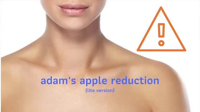 18 Adam's Apple Reducer Get Rid of Adam's Apple Subliminal Male to Female TG TF lite 1 смотреть онлайн