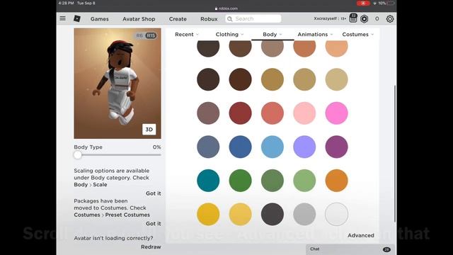 How to: Get Advance Skin Tone on Roblox смотреть онлайн