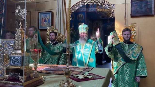 Память прп. Серафима Саровского. Литургия в Академическом храме КДАиС. смотреть онлайн