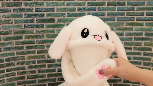 Шапка с двигающимися ушками смотреть онлайн