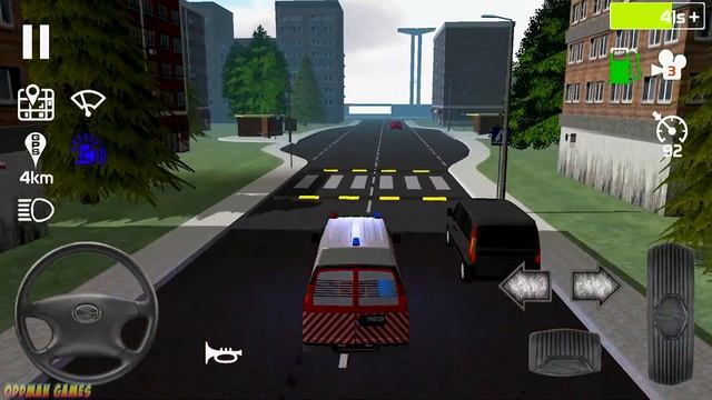 Emergency Ambulance Simulator: Gameplay | Crazy Ambulance Rush! Simulation Game смотреть онлайн