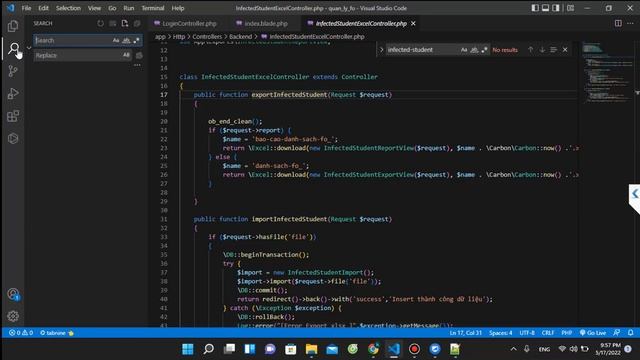 Hướng dẫn tìm hiểu source code website quản lý danh sách F0 đồ án báo cáo quản lý dữ liệu F0 larave смотреть онлайн