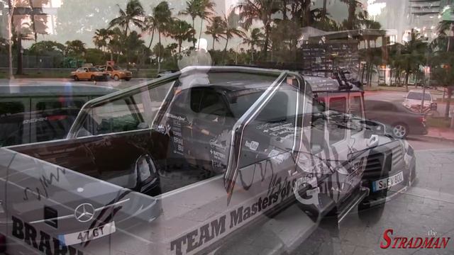$780,000 Mercedes Benz G63 AMG 6X6 Brabus 700 mobbing in South Carolina on the Gumball 3000! смотреть онлайн