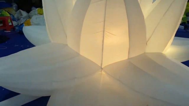 Party Decoration 3m Inflatable Lotus Flower Model With Led смотреть онлайн