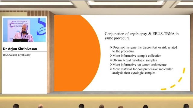 Oncopulmo Pearl - Dr Arjun Shrinivasan - EBUS Guided Cryobiopsy смотреть онлайн