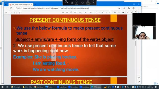 Grade 3 - English - Simple and Continuous Tense - 01 смотреть онлайн
