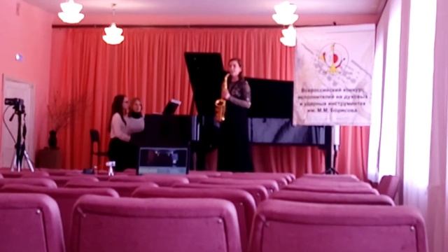 Дарья Черкасская, 13 лет "Медитация" Ж. Массне, "Тарантелла" Г. Калинкович смотреть онлайн