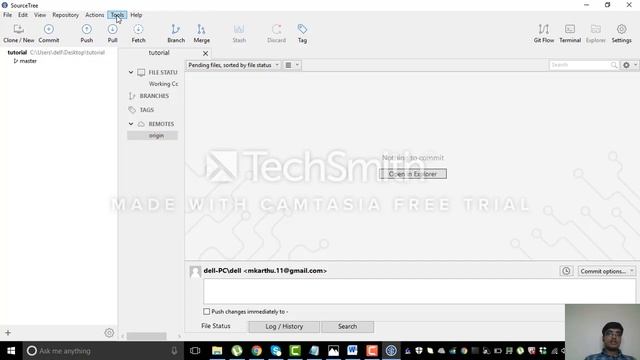 Git Repository (Bitbucket) With SourceTree GUI Tutorial смотреть онлайн