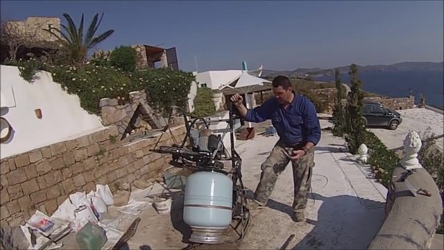 Самодельная бетономешалка - испытания с мотором смотреть онлайн