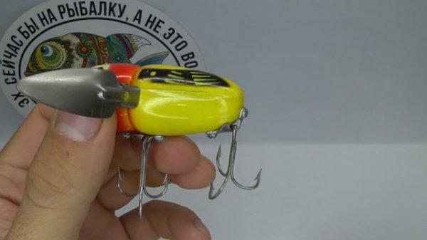 Обзор кроулера Heddon Crazy Crawler X9120 по заказу Fmagazin