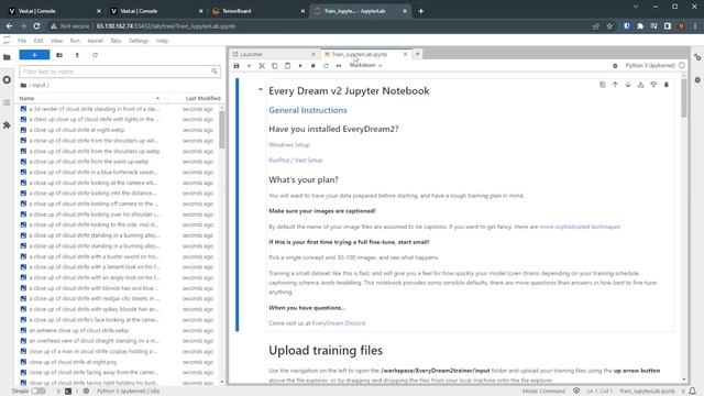 Running EveryDream2 on Vast.ai смотреть онлайн