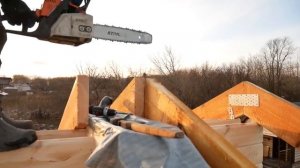 Самый дешёвый дом своими руками !!! за 14 дней по современной технологии.дом из термобруса
