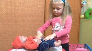 ✔ Кукла Беби Борн. Ярослава лечит малыша. Лечебные процедуры / Doll Baby Born with Yaroslava ✔
