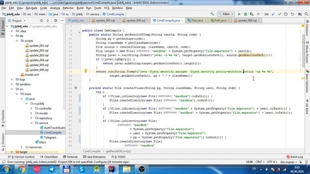 Песочница для Java кода смотреть онлайн