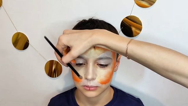 Рисуем грим/аквагрим Тигренок подручными средствами и материалами! смотреть онлайн