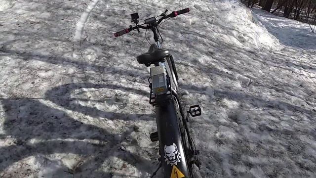 Электрофэтбайк 2000ватт, катаюсь пока все сидят дома. смотреть онлайн