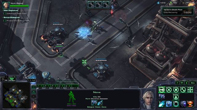 Dark Skies Brutal Walkthrough - Starcraft 2: Nova Covert Ops #8 смотреть онлайн