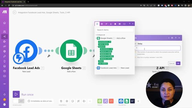 FUNÇÃO SLEEP - MAKE INTEGROMAT TUTORIAL смотреть онлайн