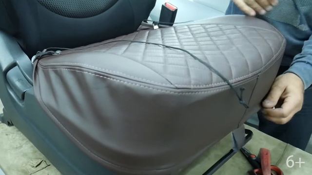 Установка чехлов АВТОПИЛОТ на Hyundai Creta I с 16-21г I | Авточехлы из экокожи смотреть онлайн