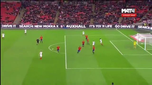 Англия 2-2 Испания Шикарный гол Варди смотреть онлайн