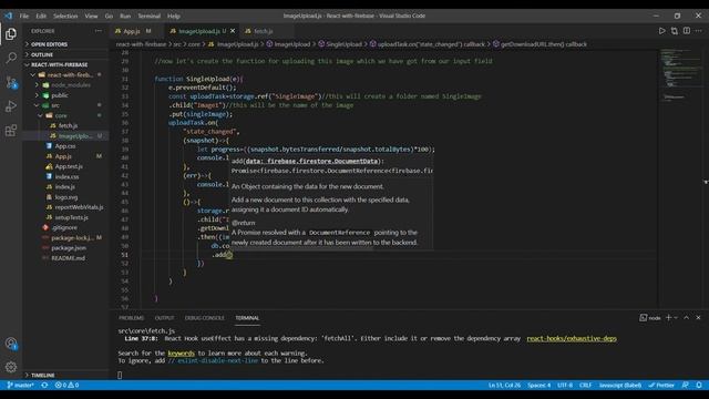 React with Firebase| Cloud Firestore - Uploading Images смотреть онлайн