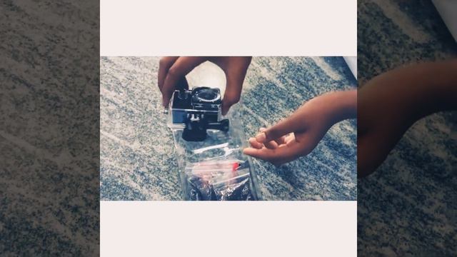 Sports Camera 📷 Full Hd 1080p Waterproof 30m2.0 Inch Screen/online Shopping/UNBOXING Video Sam BRO'