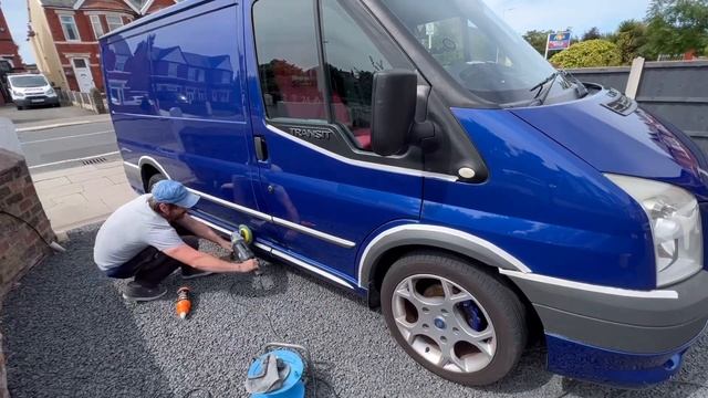 Ford transit 140 sport paint correction. You won’t believe the difference смотреть онлайн