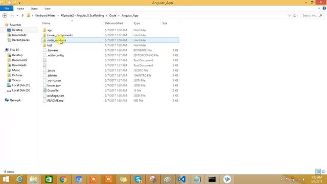 AngularJS Episode 2 - AngularJS Scaffolding - Kickstart Development With Yeoman, Grunt, and Bower смотреть онлайн