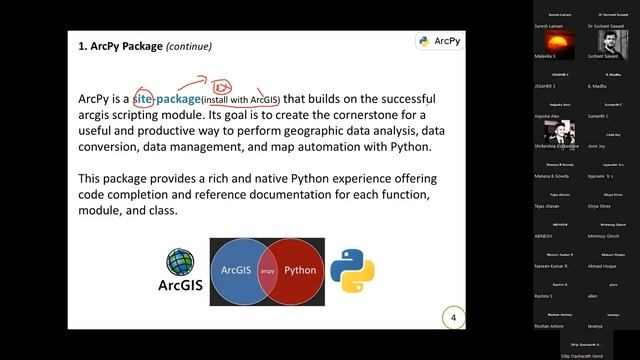 1. Import ArcPy смотреть онлайн