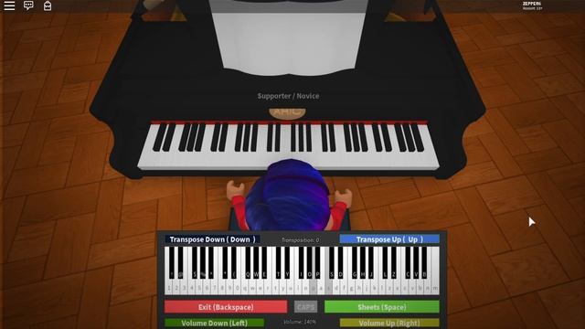 XXXTENTACION - Moonlight - Roblox Piano смотреть онлайн