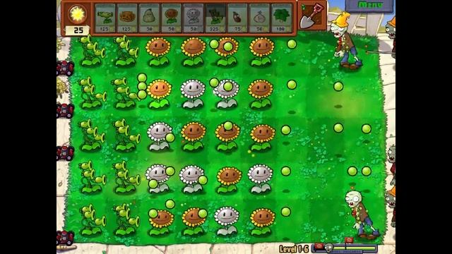 PvZ with only Pea Shooters? смотреть онлайн