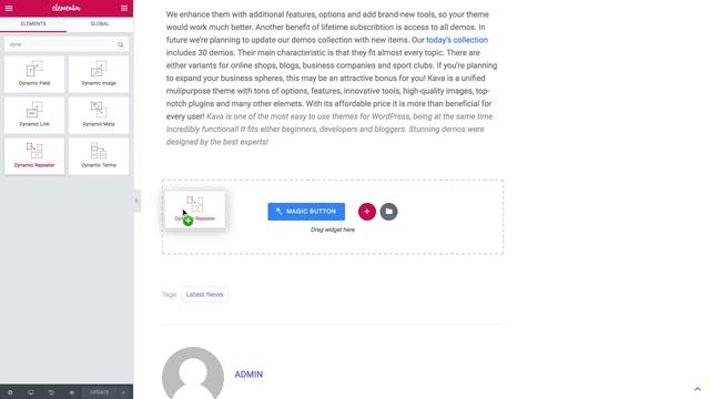 JetEngine: How To Work With Dynamic Repeater Widget