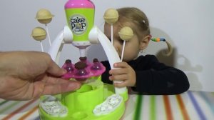 Кейк попс набор для приготовления печенек на палочке Cake pop maker unboxing set