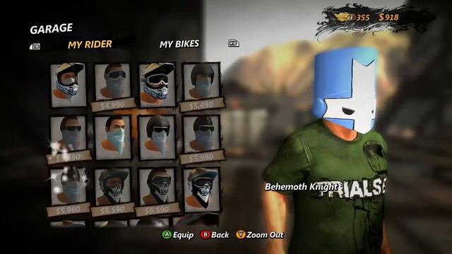 Buying the castle crashers helmet in Trials Evolution after 7 years of saving up for it смотреть онлайн