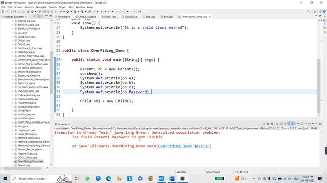 Encapsulation in Java | Package | Access Modifiers | OOPs | Tutorial #40 смотреть онлайн