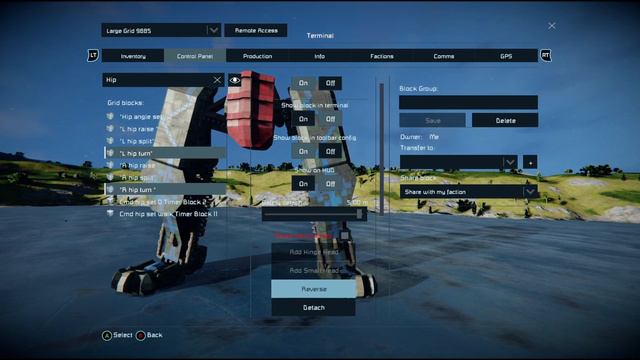 Space Engineers XBOX Mecha Simple balance test смотреть онлайн